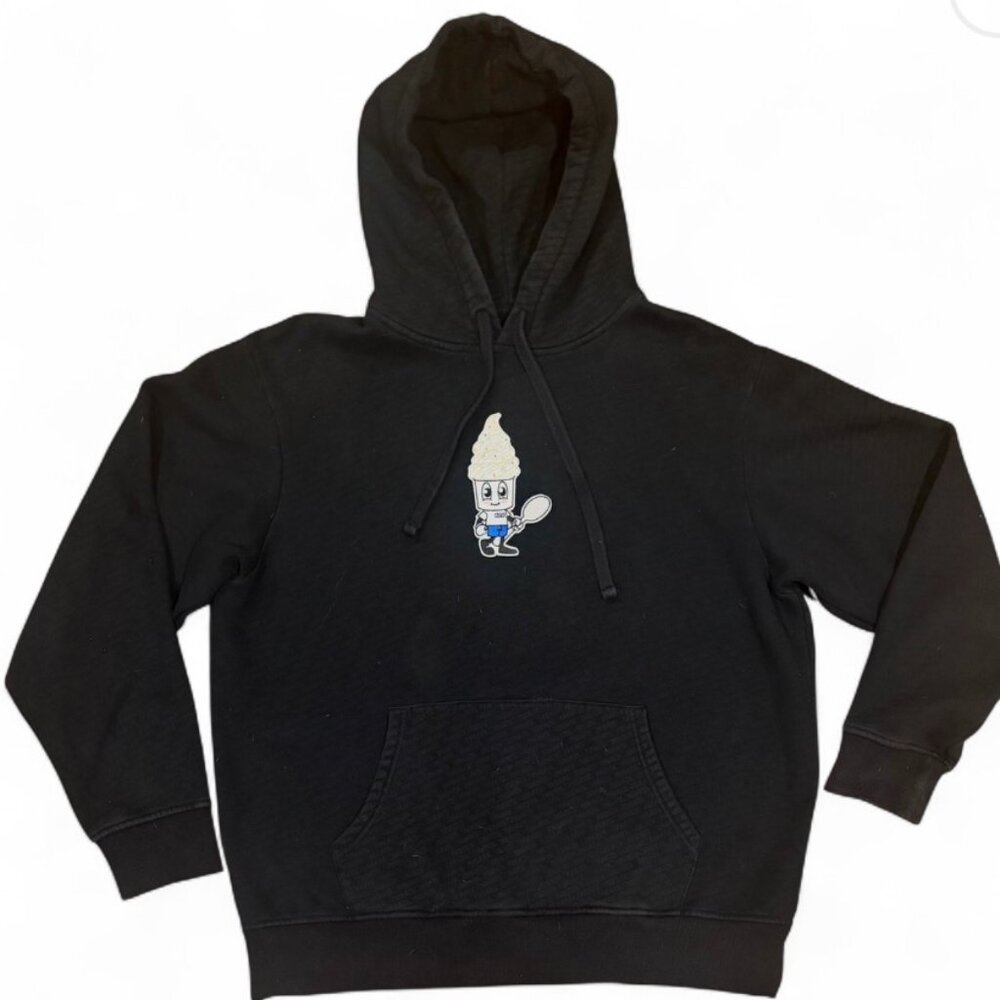 Kith Treats Black Hoodie with Ice Cream Graphic
